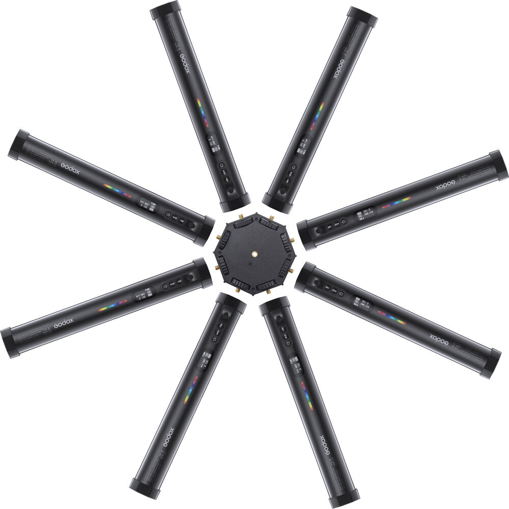Godox TL30 RGB LED Tube Light 4-Light Kit - 14